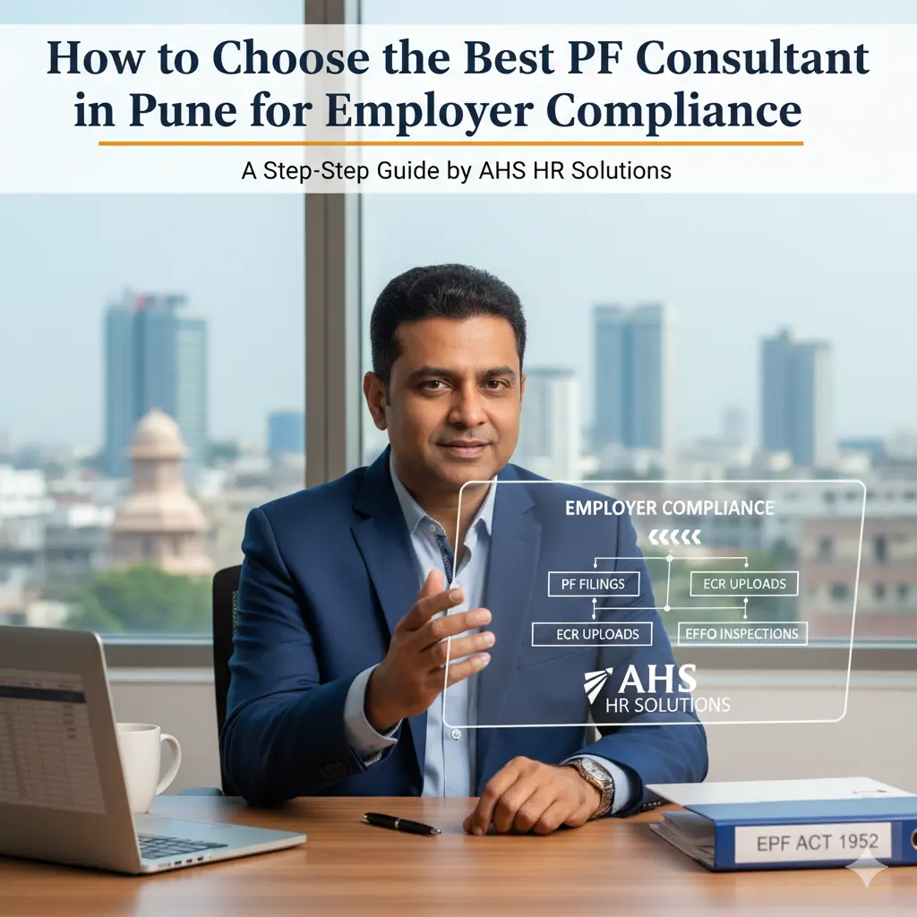 Image is about man helping to choose best pf consultant in pune