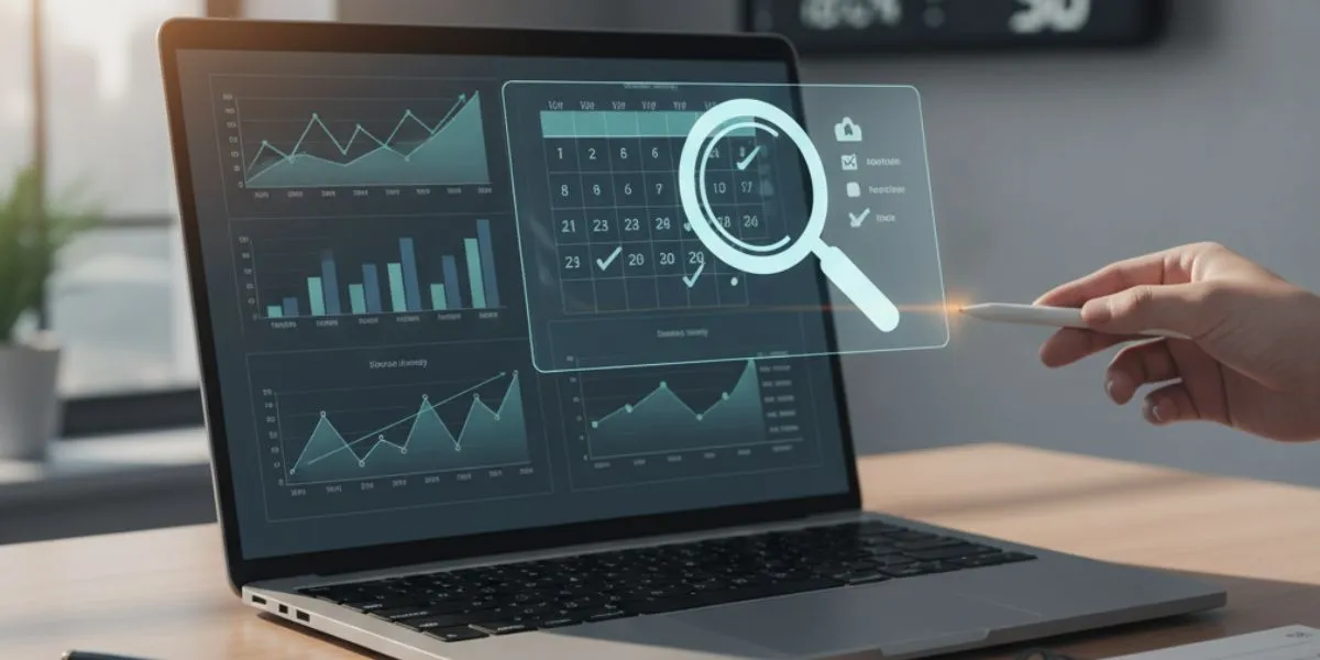 Laptop with Assess Communication and Reporting